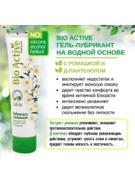 Лубрикант на водной основе Bio Active - 100 гр. - Биоритм - купить с доставкой в Красноярске