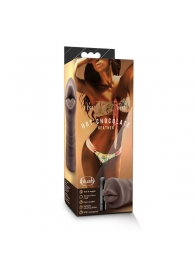 Коричневый мастурбатор-ротик Heather - Blush Novelties - в Красноярске купить с доставкой