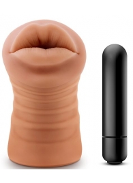 Кофейный мастурбатор-ротик Isabella - Blush Novelties - в Красноярске купить с доставкой