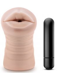Телесный мастурбатор-ротик Skye - Blush Novelties - в Красноярске купить с доставкой