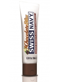 Лубрикант с ароматом шоколада Swiss Navy Chocolate Bliss Lube - 10 мл. - Swiss navy - купить с доставкой в Красноярске