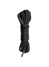 Черная веревка для бондажа Easytoys Bondage Rope - 5 м. - Easy toys - купить с доставкой в Красноярске