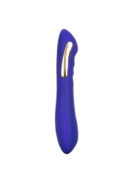 Фиолетовый вибратор с электростимуляцией Intimate E-Stimulator Petite Wand - 18,5 см. - California Exotic Novelties - купить с доставкой в Красноярске