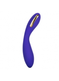 Фиолетовый вибратор с электростимуляцией Intimate E-Stimulator Wand - 21,5 см. - California Exotic Novelties - купить с доставкой в Красноярске