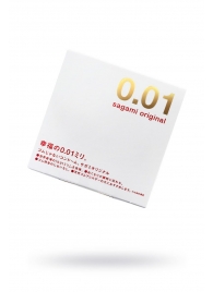 Супертонкий презерватив Sagami Original 0.01 - 1 шт. - Sagami - купить с доставкой в Красноярске