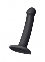 Черный фаллос на присоске Silicone Bendable Dildo S - 17 см. - Strap-on-me купить в Красноярске с доставкой в Orgasmix.ru Черный фаллос на присоске Silicone Bendable Dildo S - 17 см. - Strap-on-me - купить с доставкой в Красноярске