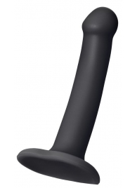 Черный фаллос на присоске Silicone Bendable Dildo S - 17 см. - Strap-on-me купить в Красноярске с доставкой в Orgasmix.ru Черный фаллос на присоске Silicone Bendable Dildo S - 17 см. - Strap-on-me - купить с доставкой в Красноярске