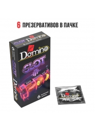 Ароматизированные презервативы DOMINO  Фруктовый слот  - 6 шт. - Domino - купить с доставкой в Красноярске