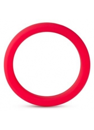 Красное эрекционное кольцо Silicone Go Pro Cock Ring - Blush Novelties - в Красноярске купить с доставкой