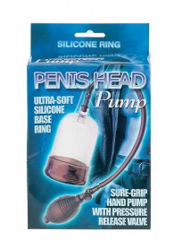 Помпа на головку фаллоса Penis Head Pump - Seven Creations - в Красноярске купить с доставкой