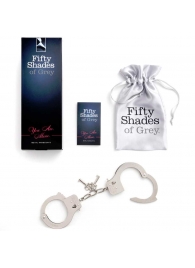 Металлические наручники Metal Handcuffs - Fifty Shades of Grey - купить с доставкой в Красноярске