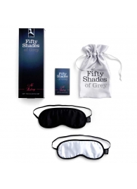 Набор из двух масок на глаза Soft Blindfold Twin Pack - Fifty Shades of Grey - купить с доставкой в Красноярске