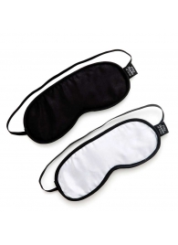 Набор из двух масок на глаза Soft Blindfold Twin Pack - Fifty Shades of Grey - купить с доставкой в Красноярске