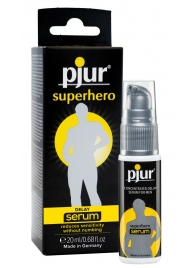 Сыворотка-пролонгатор pjur SUPERHERO Delay Serum - 20 мл. - Pjur - купить с доставкой в Красноярске