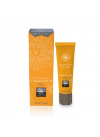 Возбуждающий интимный гель STIMULATION GEL Ginger   Cinnamon - 30 мл. - Shiatsu - купить с доставкой в Красноярске