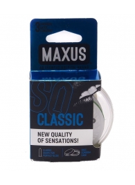 Классические презервативы в пластиковом кейсе MAXUS Classic - 3 шт. - Maxus - купить с доставкой в Красноярске