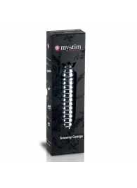 Рельефный фаллос для интенсивного электросекса Groovey George - 20 см. - MyStim - купить с доставкой в Красноярске