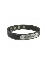Чокер с белой строчкой Good Girl - Sitabella - купить с доставкой в Красноярске