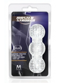 Прозрачный фигурный мастурбатор Master Stroker - Blush Novelties - в Красноярске купить с доставкой