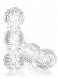 Прозрачный фигурный мастурбатор Master Stroker - Blush Novelties - в Красноярске купить с доставкой