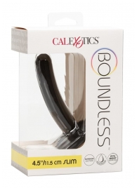 Черный анальный стимулятор Boundless 4.5” Slim Probe - 11,5 см. - California Exotic Novelties - купить с доставкой в Красноярске