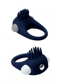 Синее эрекционное виброкольцо STIMU RING - Dream Toys - в Красноярске купить с доставкой