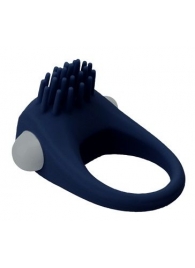 Синее эрекционное виброкольцо STIMU RING - Dream Toys - в Красноярске купить с доставкой