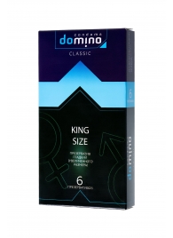 Презервативы увеличенного размера DOMINO Classic King size - 6 шт. - Domino - купить с доставкой в Красноярске
