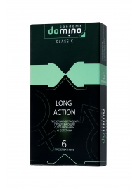 Презервативы с пролонгирующим эффектом DOMINO Classic Long action - 6 шт. - Domino - купить с доставкой в Красноярске
