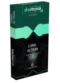 Презервативы с пролонгирующим эффектом DOMINO Classic Long action - 6 шт. - Domino - купить с доставкой в Красноярске