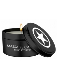 Массажная свеча с ароматом розы Massage Candle - Shots Media BV - купить с доставкой в Красноярске