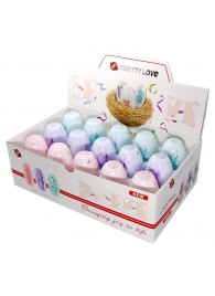 Набор из 15 мини-мастурбаторов Fantastic Egg Hard Boiled - Baile - в Красноярске купить с доставкой