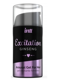 Женский возбуждающий интимный гель Excitation Ginseng - 15 мл. - INTT - купить с доставкой в Красноярске