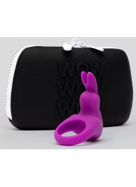 Фиолетовое эрекционное виброкольцо Happy Rabbit Cock Ring Kit - Happy Rabbit - в Красноярске купить с доставкой