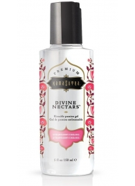 Гель-лубрикант на водной основе Divine Nectars Strawberry Dream с ароматом клубники - 150 мл. - Kama Sutra - купить с доставкой в Красноярске