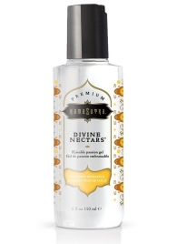 Гель-лубрикант на водной основе Divine Nectars Vanilla с ароматом ванили - 150 мл. - Kama Sutra - купить с доставкой в Красноярске