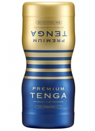 Мастурбатор TENGA Premium Dual Sensation Cup - Tenga - в Красноярске купить с доставкой