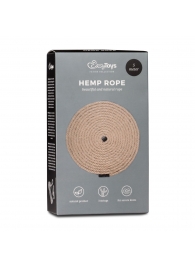 Пеньковая веревка для связывания Hemp Rope - 5 м. - Easy toys - купить с доставкой в Красноярске