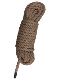 Пеньковая веревка для связывания Hemp Rope - 5 м. - Easy toys - купить с доставкой в Красноярске