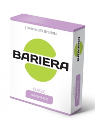 Классические презервативы Bariera Classic - 3 шт. - Bariera - купить с доставкой в Красноярске