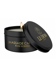 Массажная свеча с ароматом розы Massage Candle Rose Scented - 100 гр. - Shots Media BV - купить с доставкой в Красноярске