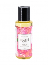 Массажное масло Pleasure Lab Delicate с ароматом пиона и пачули - 50 мл. - Pleasure Lab - купить с доставкой в Красноярске