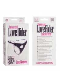 Трусы для страпона с универсальным креплением Universal Love Rider Luxe Harness - California Exotic Novelties - купить с доставкой в Красноярске