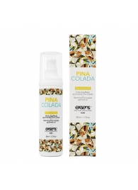 Разогревающее массажное масло с ароматом пина колада Gourmet Pina Colada - 50 мл. - Exsens - купить с доставкой в Красноярске