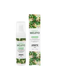 Разогревающее массажное масло с ароматом мохито Gourmet Mint Mojito - 50 мл. - Exsens - купить с доставкой в Красноярске