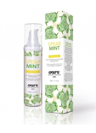 Разогревающее массажное масло Gourmet Spearmint Organic с органическими ингредиентами - 50 мл. - Exsens - купить с доставкой в Красноярске