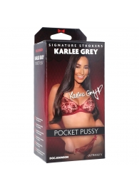 Мастурбатор-вагина Karlee Grey ULTRASKYN Pocket Pussy - Doc Johnson - в Красноярске купить с доставкой