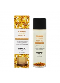Органическое массажное масло AMBER JOJOBA - 100 мл. - Exsens - купить с доставкой в Красноярске