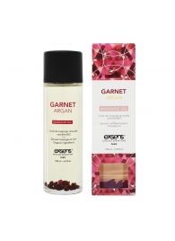 Органическое массажное масло GARNET ARGAN - 100 мл. - Exsens - купить с доставкой в Красноярске