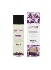 Органическое массажное масло AMETHYST SWEET ALMOND - 100 мл. - Exsens - купить с доставкой в Красноярске